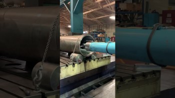 Ship Repair machining sleeve ID in Benicia on Union Ship Repair machining sleeve ID in Benicia on Union