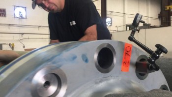 Ship Repair Honing Coupling Bolt Holes Ship Repair Honing Coupling Bolt Holes